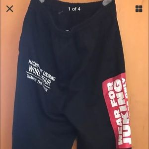 Chance the Rapper magnificent coloring sweatpants